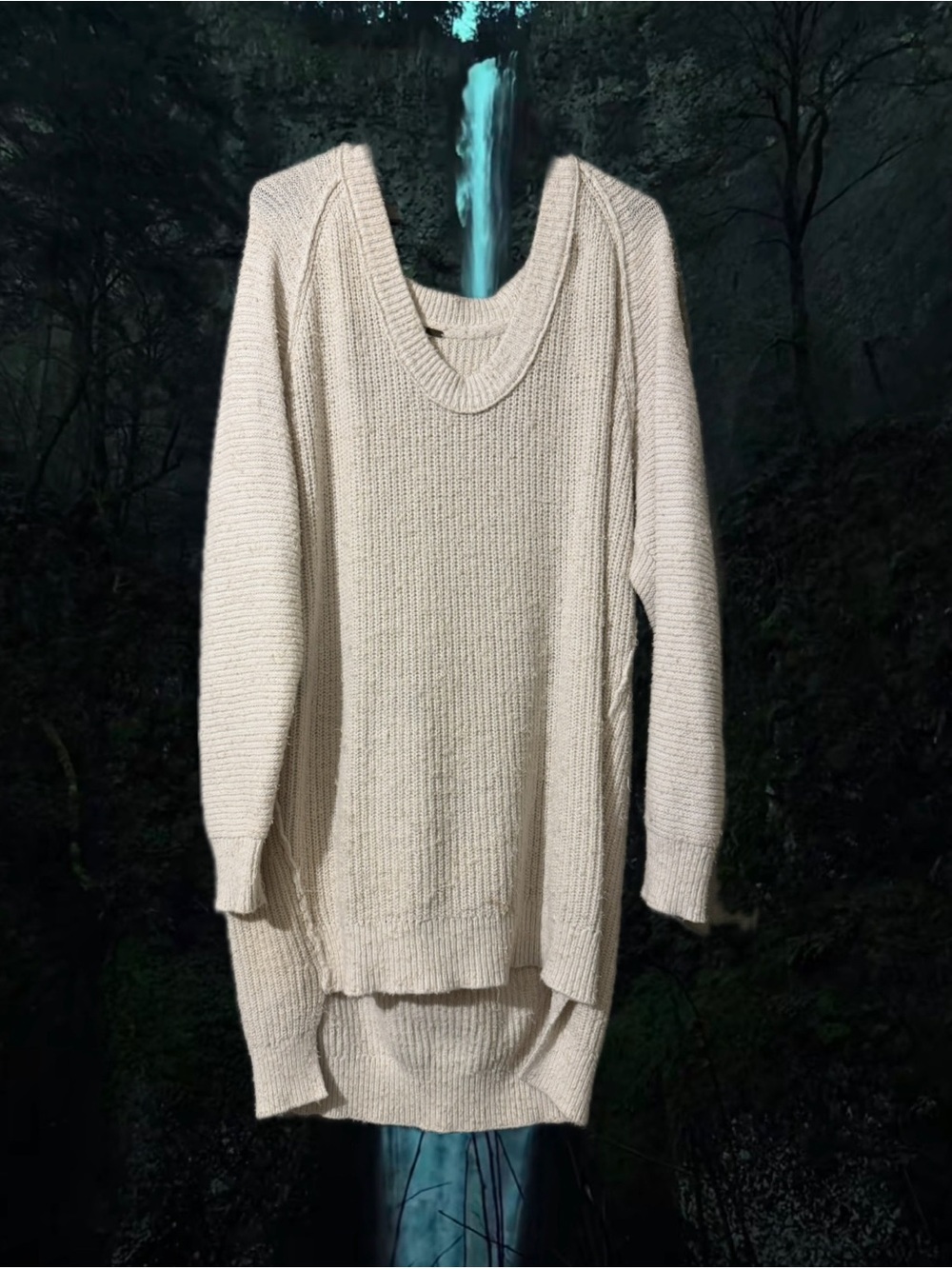 Free People - Sunday V-Neck Knit Sweater